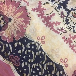 Loft Paisley Square Scarf